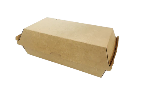 Brown Kraft Large Snack Box